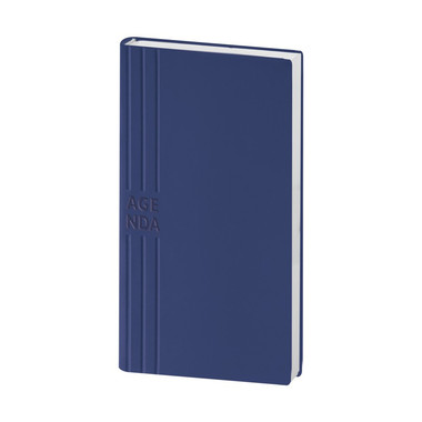 Agendina flessibile 2024 tascabile 8x15 blu