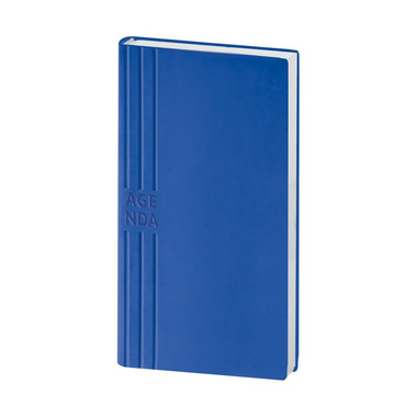 Agendina flessibile 2024 tascabile 8x15 blu royal