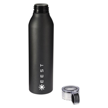 Bottiglia sport in alluminio - colore Nero