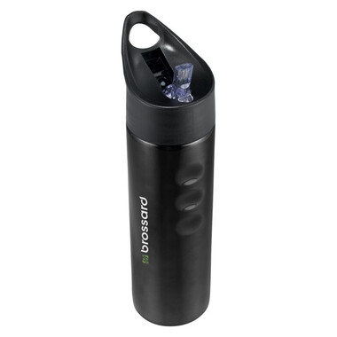 Bottiglia sport in acciaio inox - colore Nero