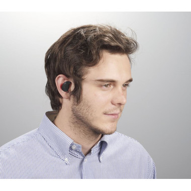 Auricolare singolo wireless con microfono - colore Nero