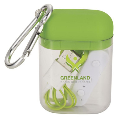 Auricolari Bluetooth con custodia - colore Lime