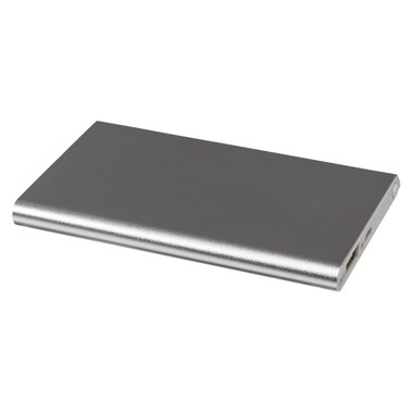 Powerbank in alluminio 4.000mAh - colore Argento