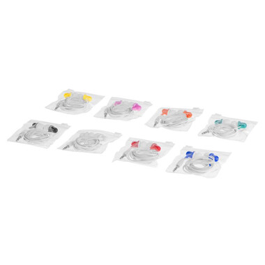 Auricolari Budget Blast - colore Blu Royal/Bianco