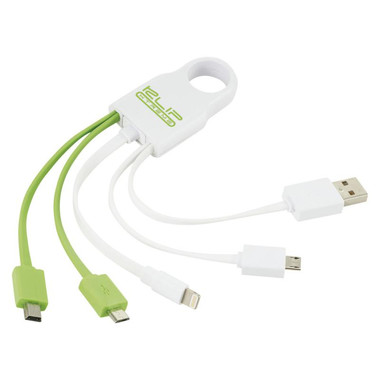 Cavo di ricarica USB 5 in 1 - colore Lime