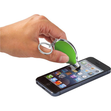 Portachiavi touchscreen con luce  - colore Lime