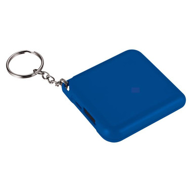 Powerbank 1800mAh tascabile con portachiave - colore Blu Royal