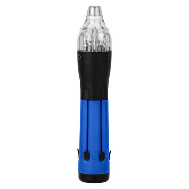 Attrezzo 7 funzioni con cacciavite e torcia - colore Blu Royal/Nero