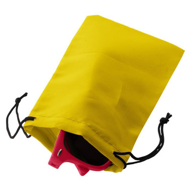 Custodia per occhiali con coulisse - colore Giallo