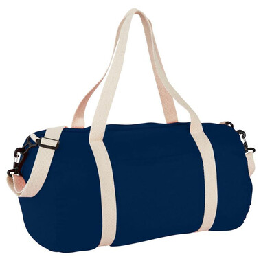 Borsone in cotone con manici lunghi - colore Navy