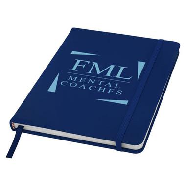 Notebook A5 con 96 fogli a righe - colore Navy