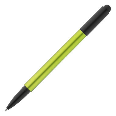 Penna a sfera stylus Gorey - colore Lime/Nero