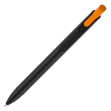 Penna a sfera Dalmien - colore Nero/Arancio