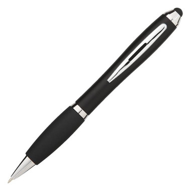 Penna a sfera e stylus Nash - colore Nero