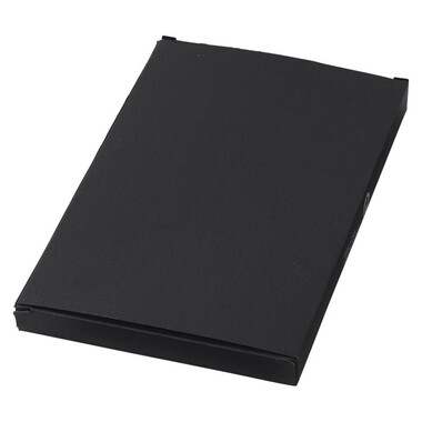 Notebook Metal A5 con chiusura elastica - colore Argento