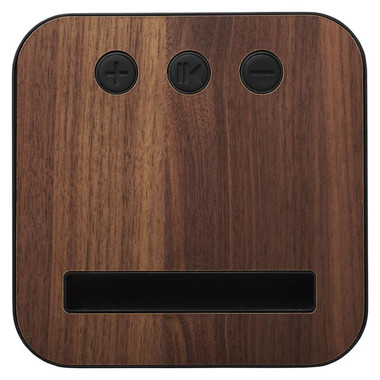 Speaker Bluetooth® in tessuto e legno - colore Grigio
