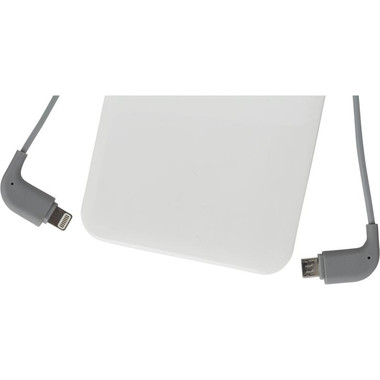 Powerbank Spectro con cavo MFi 2-in-1 - colore Bianco