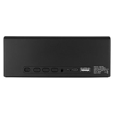 Speaker Bluetooth® con supporto cellulare e powerbank - colore Nero