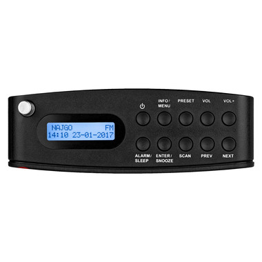 Radiosveglia DAB/FM - colore Nero