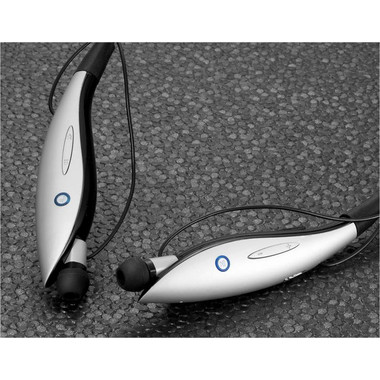 Auricolari Bluetooth® con archetto - colore Nero/Bianco