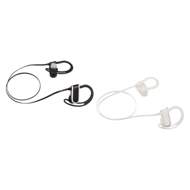 Auricolari Bluetooth® Super Pump - colore Bianco/Argento