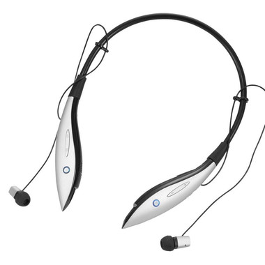 Auricolari Bluetooth® con archetto - colore Nero/Bianco