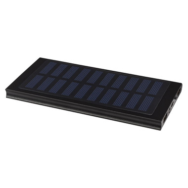 Caricabatterie portatile solare 8.000 mAh Stellar - colore Nero