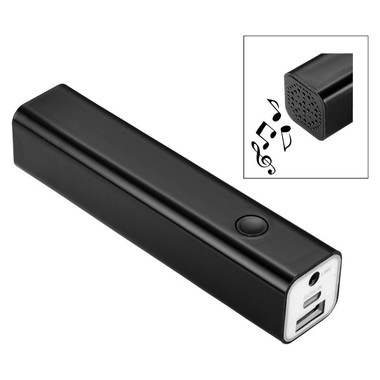 Speaker e powerbank Bluetooth® - colore Nero