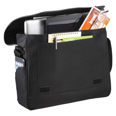 Borsa portacomputer con protezione RFID - colore Nero