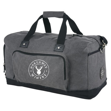 Borsa Duffel weekend Hudson - colore Grigio/Nero