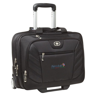 Trolley con portacomputer 17" Lucin - colore Nero