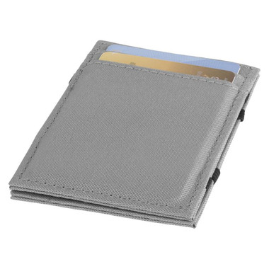 Portafoglio RFID in poliestere - colore Grigio