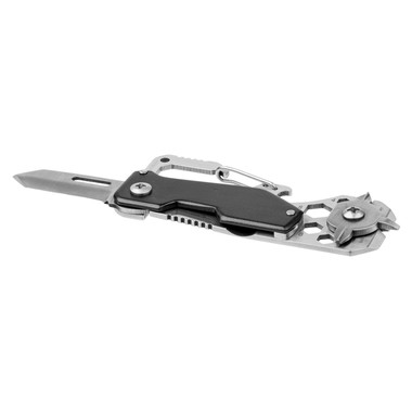 Coltello multifunzione - colore Nero/Argento