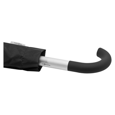 Ombrello automatico 23" asta e telaio in metallo - colore Nero
