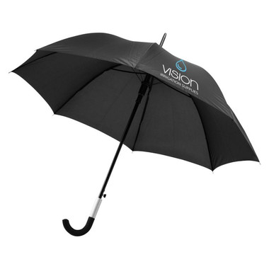 Ombrello automatico 23" asta e telaio in metallo - colore Nero