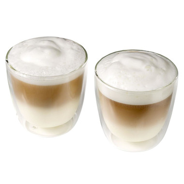 Set caffè 2 bicchieri 200ml - colore Trasparente