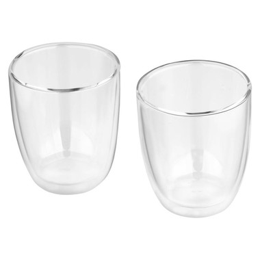 Set 2 bicchieri 300ml personalizzabili - colore Trasparente