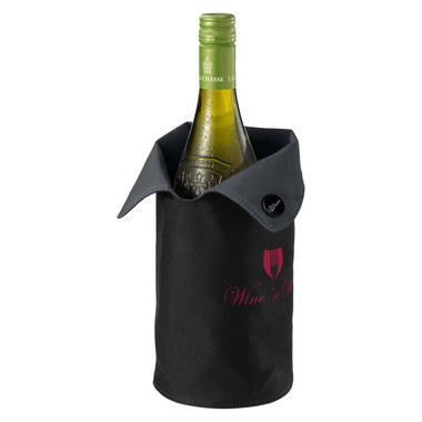 Borsa termica per vino - colore Nero/Grigio