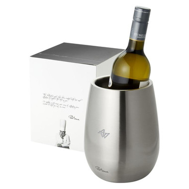 Secchiello per vino in acciaio inox - colore Argento