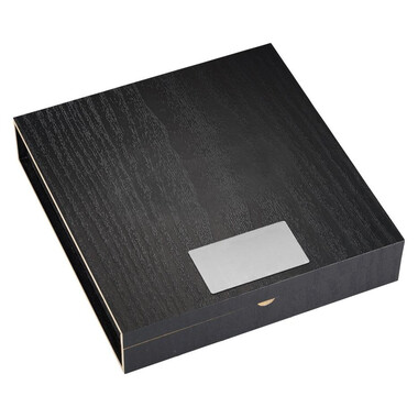 Set sottobicchieri 4 pezzi con cavatappi - colore Nero