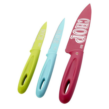 Set coltelli colorati in acciaio - colore Multi-colore