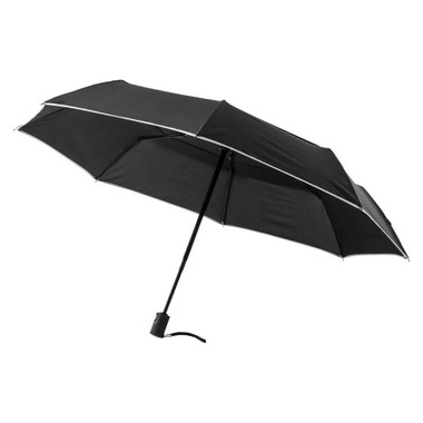 Ombrello automatico 3 sezioni 21" - colore Nero