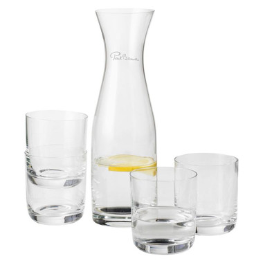 Set caraffa con 4 bicchieri - colore Trasparente