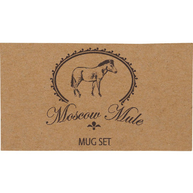 Set da regalo tazze Moscow Mule - colore Rame