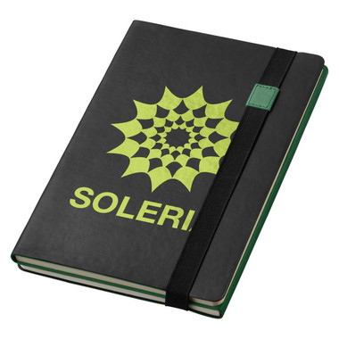 Notebook Doppio bicolore A5 - colore Nero/Verde