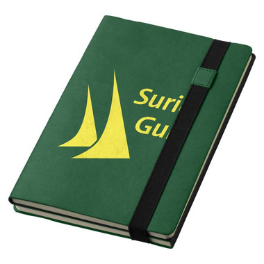 Notebook Doppio bicolore A5 - colore Nero/Verde