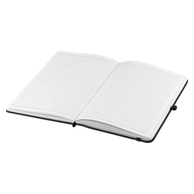 Notebook A5 80 pagine a righe personalizzabile - colore Nero