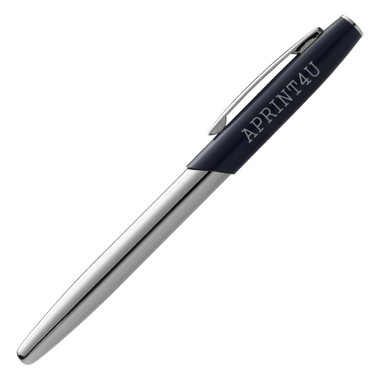 Penna roller Geneva - colore Argento/Blu