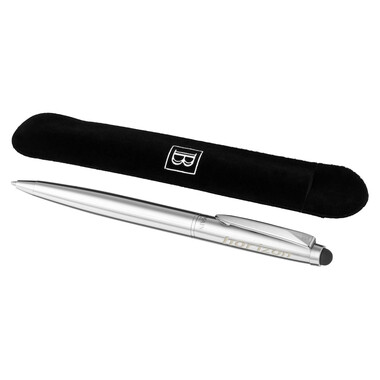 Penna a sfera e stylus BALMAIN - colore Cromato