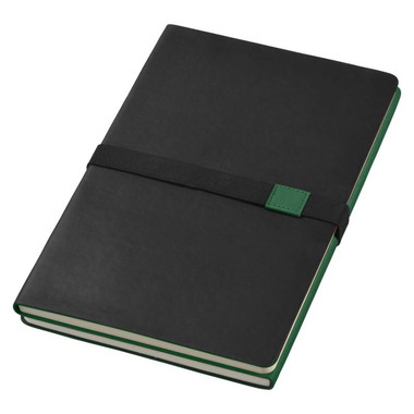 Notebook Doppio bicolore A5 - colore Nero/Verde